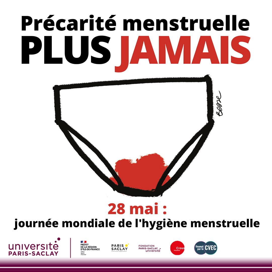 28 Mai Journée Mondiale De Lhygiène Menstruelle Université Paris Saclay