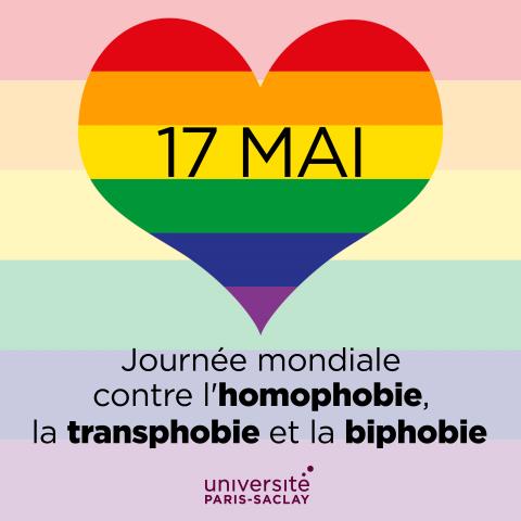 Journee Mondiale De Lutte Contre L Homophobie La Transphobie Et La Biphobie Universite Paris Saclay